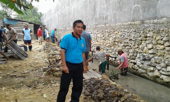 proyek pembangunan tahun 2017 kel. baqa
