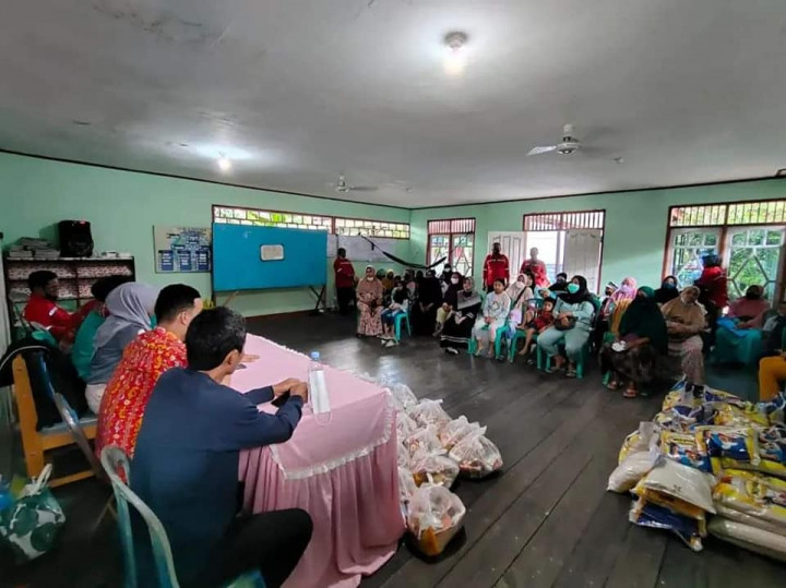 Kegiatan Pemberdayaan  Dalam Probebaya oleh Pokmas MAHKOTA Di Kel.Baqa yaitu Pemberian Makanan Tambahan Untuk Data STUNTING