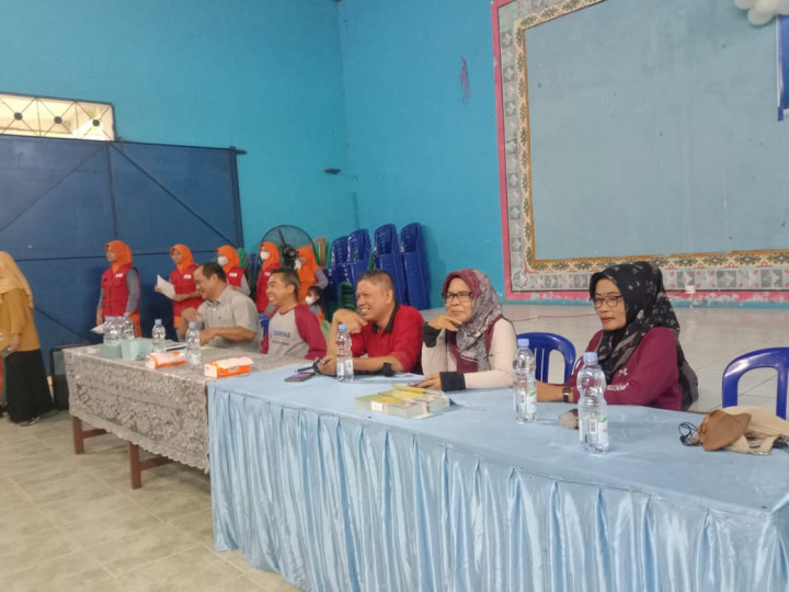 Tgl 25 Agustus 2023, Acara Aksi Gizi Di SMP 3 Samarinda dan di hadiri Oleh kecamatan Samarinda Seberang, kelurahan Baqa, puskesmas dan kepala sekola SMP 3  Samarinda,