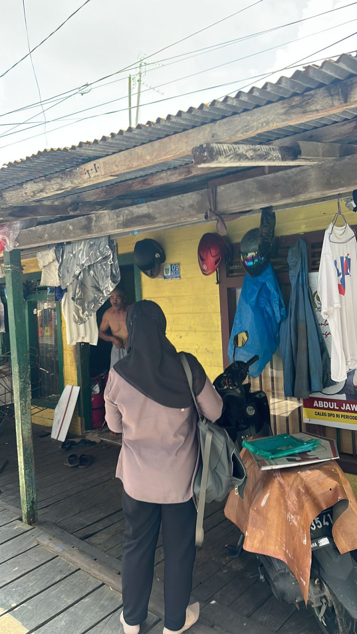 Giat tgl. 22 November 2023. Survey data rumah yang tidak layak huni yang di hadari oleh kasi ekobang. dan tim survei