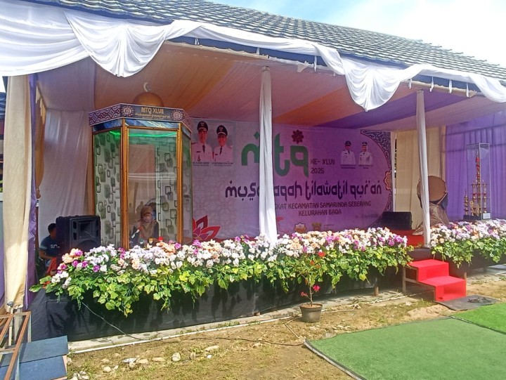 TANGGAL. 16 APRIL 2025 PERLOMBAAN MTQ TINGKAT KECAMATAN YANG DI ADAKAN DI KELURAHAN BAQA