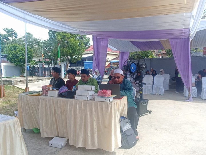 TANGGAL. 16 APRIL 2025 PERLOMBAAN MTQ TINGKAT KECAMATAN YANG DI ADAKAN DI KELURAHAN BAQA