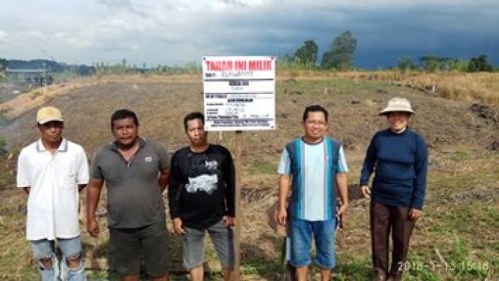 Kegiatan Peninjauan Lokasi Tanah Di Kelurahan Budaya Pampang