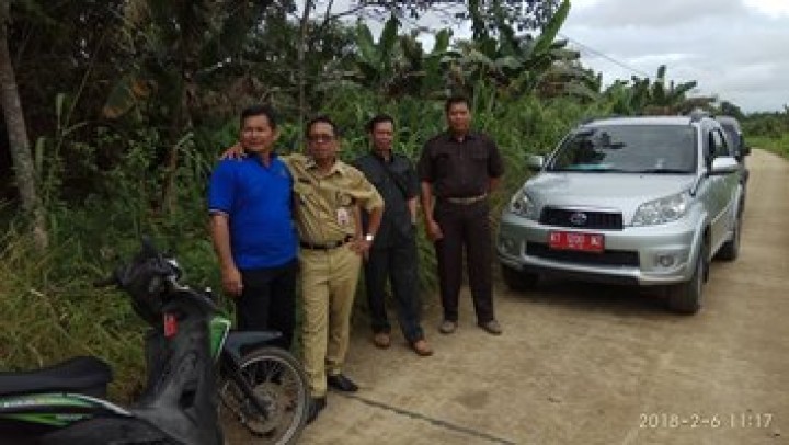 Kegiatan Peninjauan Lokasi Tanah Di Kelurahan Budaya Pampang