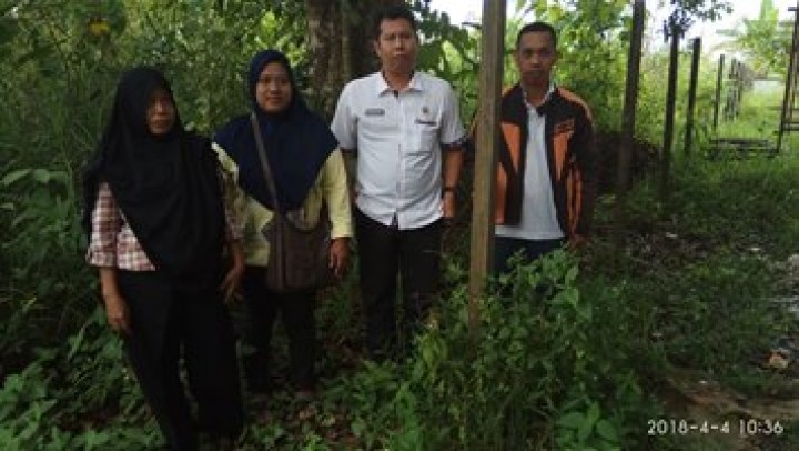 Kegiatan Peninjauan Lokasi Tanah Di Kelurahan Budaya Pampang