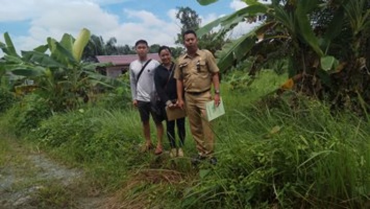 Kegiatan Peninjauan Lokasi Tanah Di Kelurahan Budaya Pampang