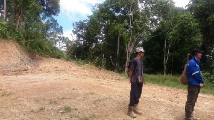 Kegiatan Peninjauan Lokasi Tanah Di Kelurahan Budaya Pampang