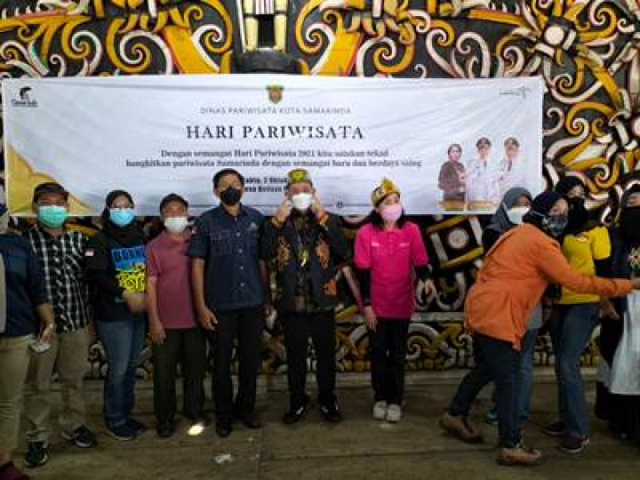 Foto Kegiatan Perayaan Hut Pariwisata oleh Pak Wawali (Sabtu, 02 Oktober 2021)