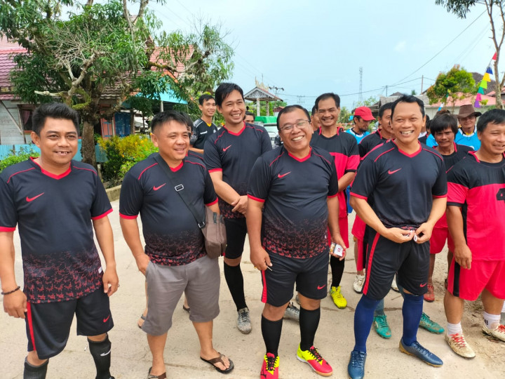 Peresmian Lapangan Ajay Piling di Desa Budaya Pampang, tgl 21 Mei 2022