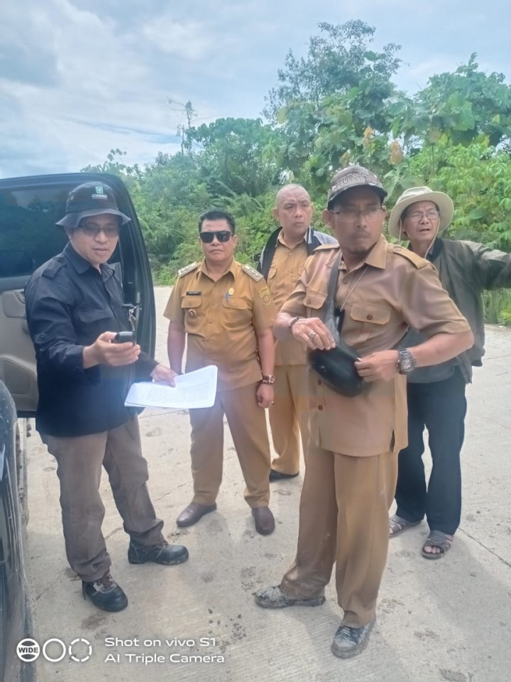 Peninjauan Lokasi Perbatasan Antara Samarinda dan Kab Kukar, 12 Juli 2022