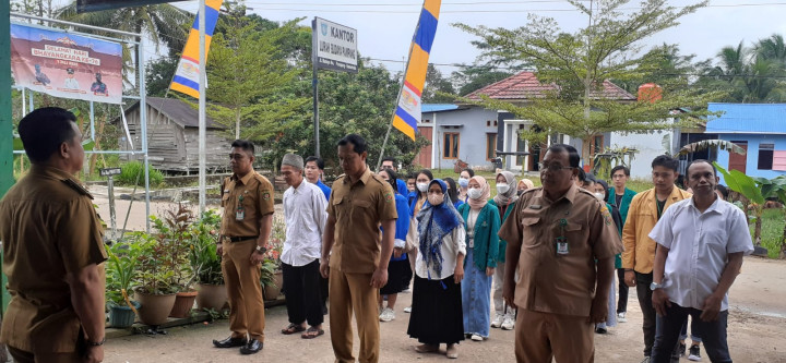 Apel Pagi Staff kelurahan Budaya Pampang dan Mahasiswa Tgl. 01 Agustus 2022