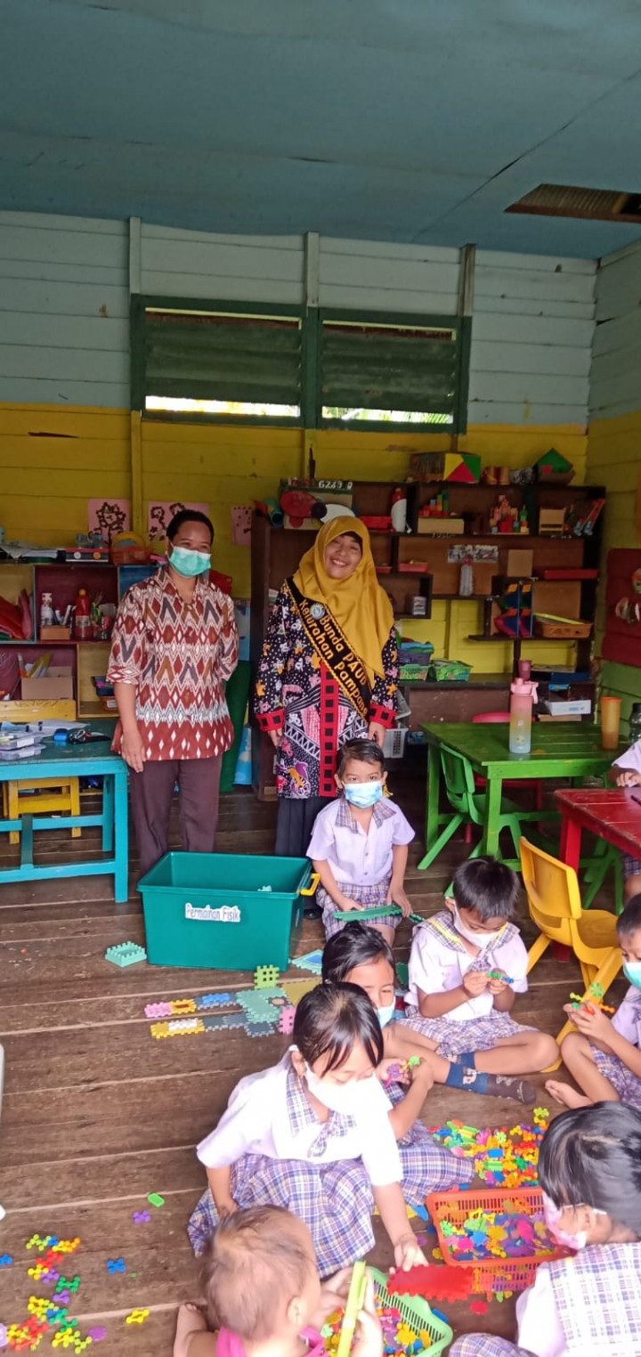 Kunjungan Bunda PAUD Kelurahan Budaya Pampang Ke PAUD Aisyiah 6 dan TK Kristen Pampang Terpadu Tgl. 02 Agustus 2022