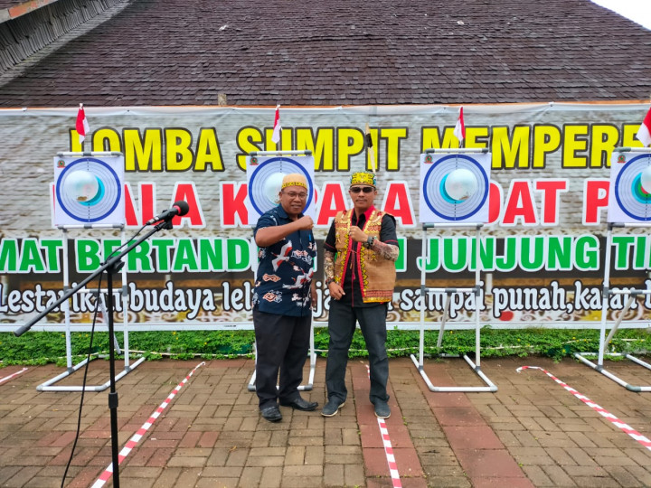 Kegiatan Pertandingan Sumpit Se-kalimantan Timur Tgl. 27-28 Agustus 2022 di Lamin Budaya Pampang
