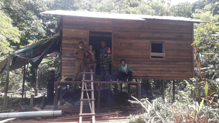 bedah rumah kelurahan budaya pampang th. 2022