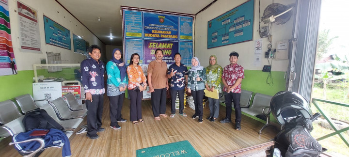 menerima kunjungan dari pemerintah kota bontang