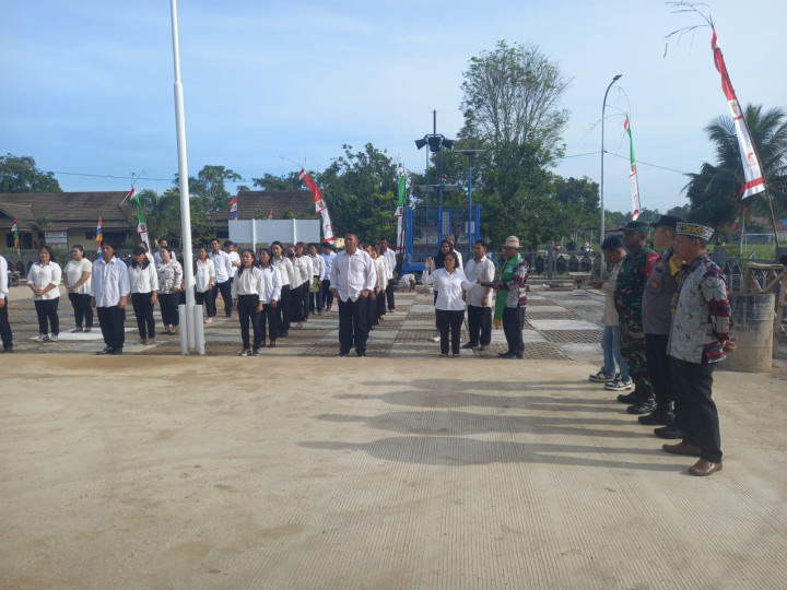 pelantikan anggota kpps di kel.budaya pampang tgl.25 januari 2024