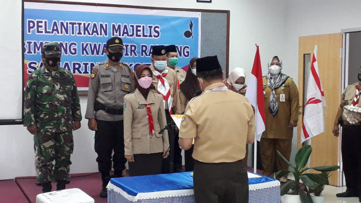 Pelantikan Mabiran dan Kwaran Kecamatan Samarinda Kota Samarinda periode 2020 s/d 2023, Aula Kecamatan Samarinda Kota
