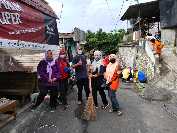 Dokumentasi Kegiatan Gotong Royong Kelurahan Bugis sampai dengan Minggu Ke- 3 bulan Juni