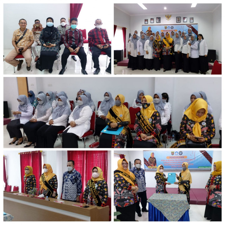 Acara Pengukuhan Pokja Bunda Paud Kecamatan &  Bunda Paud Kelurahan Se Kec. Samarinda kota Tahun 2022