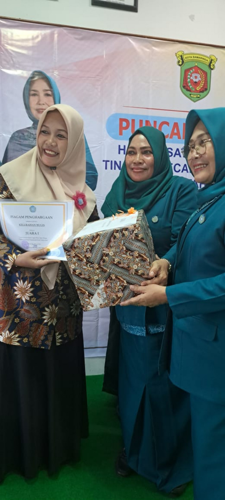 Partisipasi TP-PKK kelurahan Bugis pada Acara HKG kecamatan Samarinda Kota