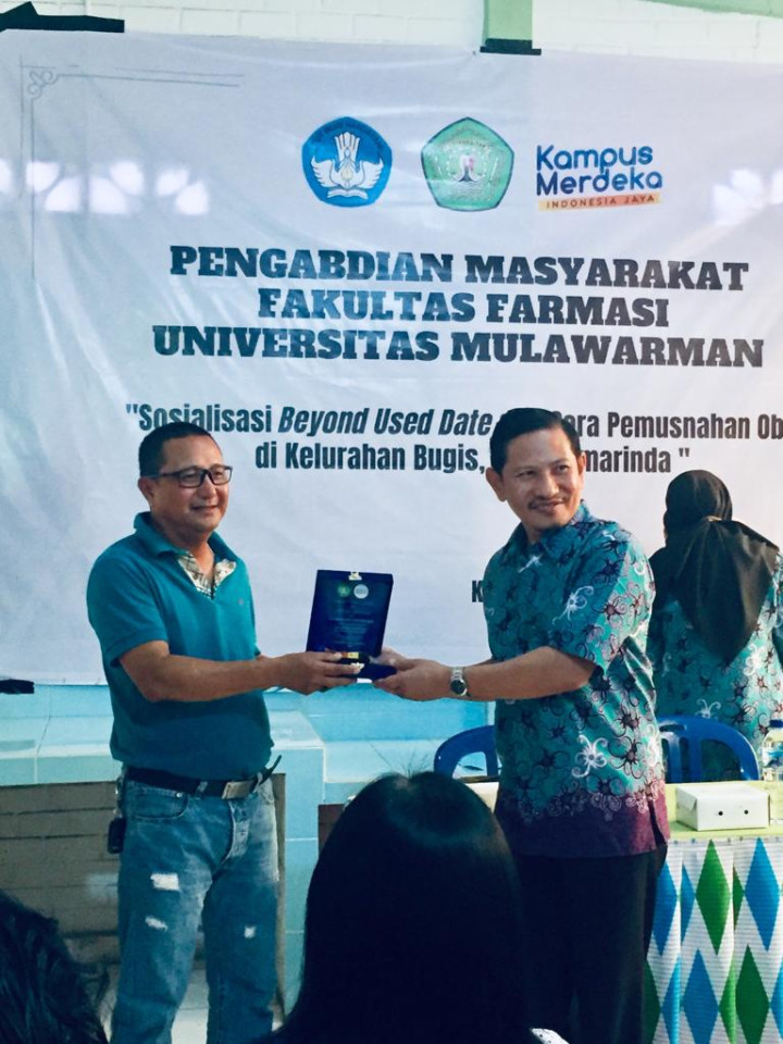 Kegiatan sosialisasi Beyond Used Date dan cara Pemusnahan Obat