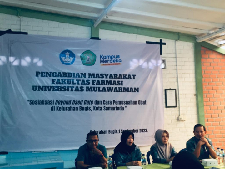 Kegiatan sosialisasi Beyond Used Date dan cara Pemusnahan Obat