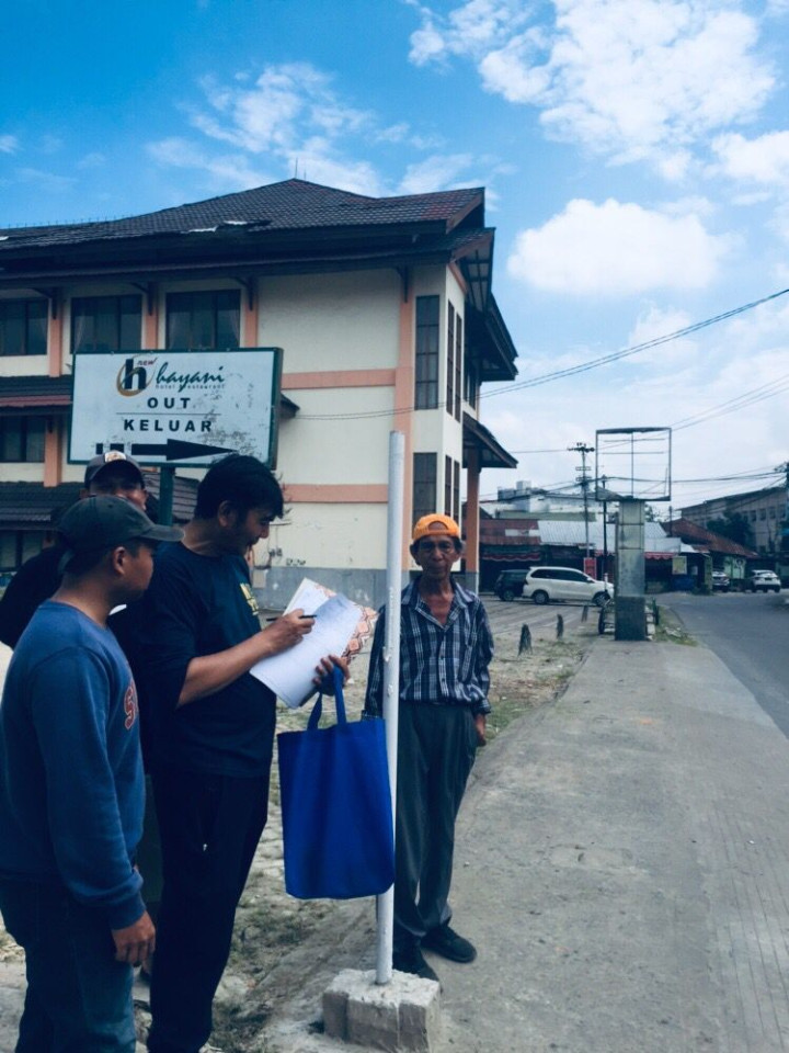 Kegiatan Pengukuran untuk Pelaksanaan Pekerjaan Probebaya bidang Sarpras