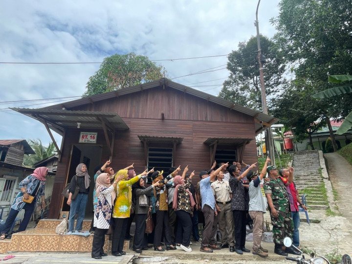 Peresmian Pembukaan Posyandu Matahari RT.16 Kelurahan Bugis