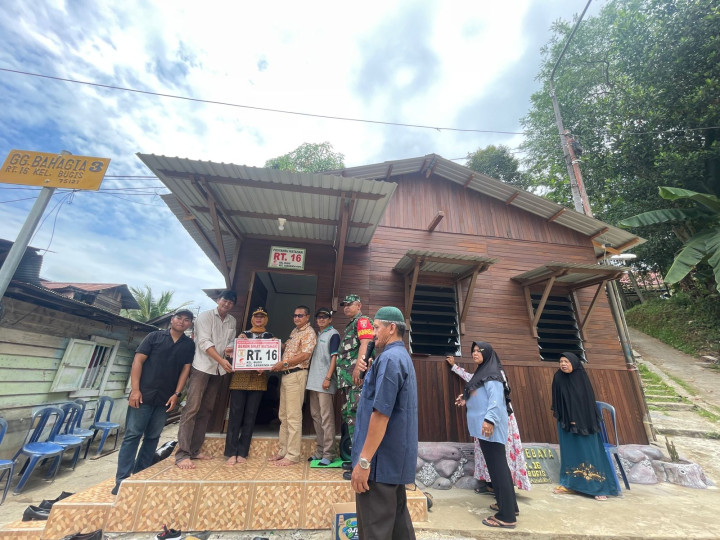 Peresmian Pembukaan Posyandu Matahari RT.16 Kelurahan Bugis