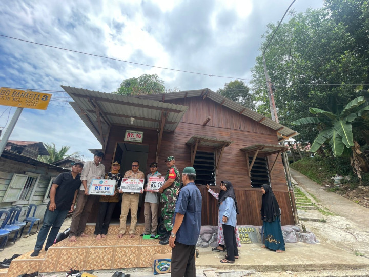 Peresmian Pembukaan Posyandu Matahari RT.16 Kelurahan Bugis