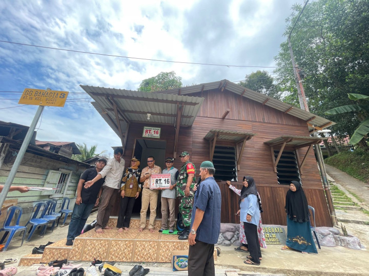 Peresmian Pembukaan Posyandu Matahari RT.16 Kelurahan Bugis
