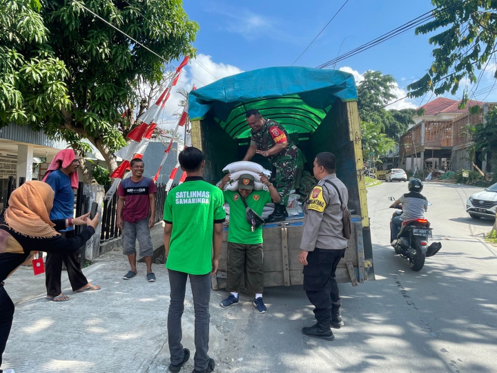 Pengaman dan Ketertiban Penyaluran Beras Ke Masyarakat Kurang Mampu