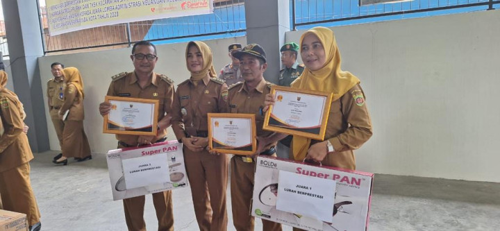Apel Gabungan di rangkai dengan Pemberian Reward