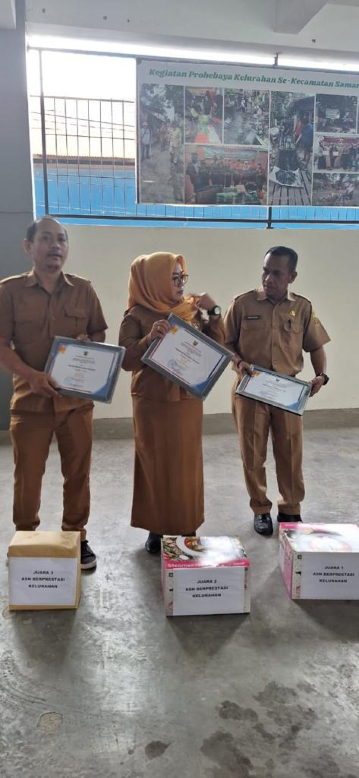 Apel Gabungan di rangkai dengan Pemberian Reward