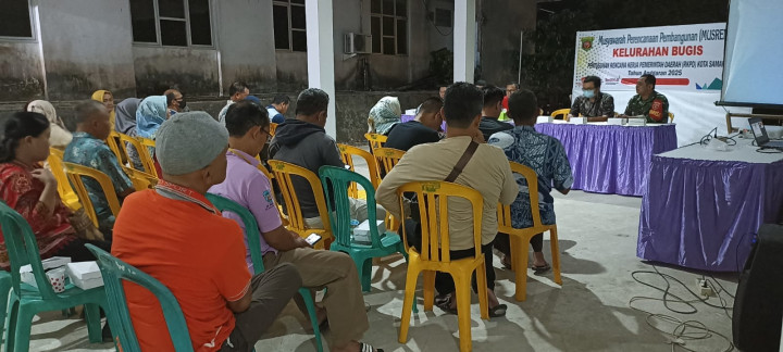 Kegiatan Musyawarah Perencanaan Pembanguan (MUSRENBANG) Kelurahan Bugis Penyusunan Rencana Kerja Pemerintah Daerah (RKPD) Kota Samarinda