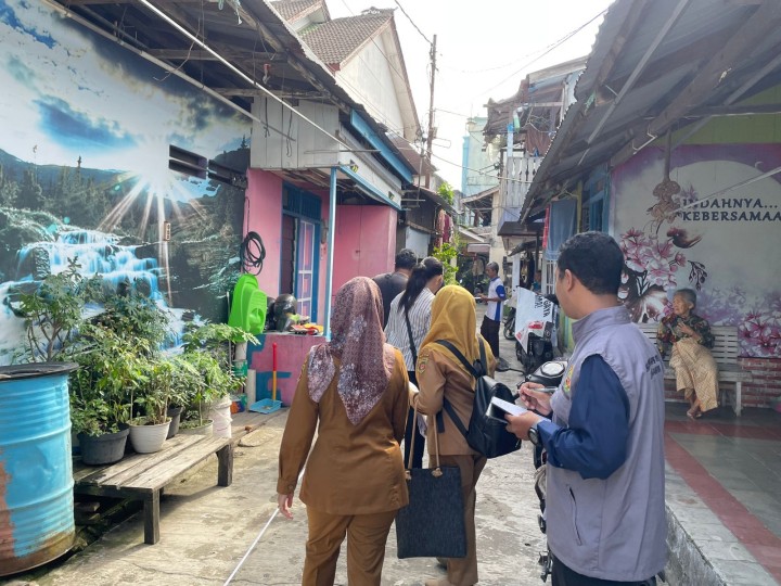 Pengukuran dalam penyambutan Sarana Prasarana Probebaya 2024