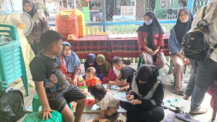 Monitoring Kegiatan Posyandu Serumpun Kelurahan Bugis