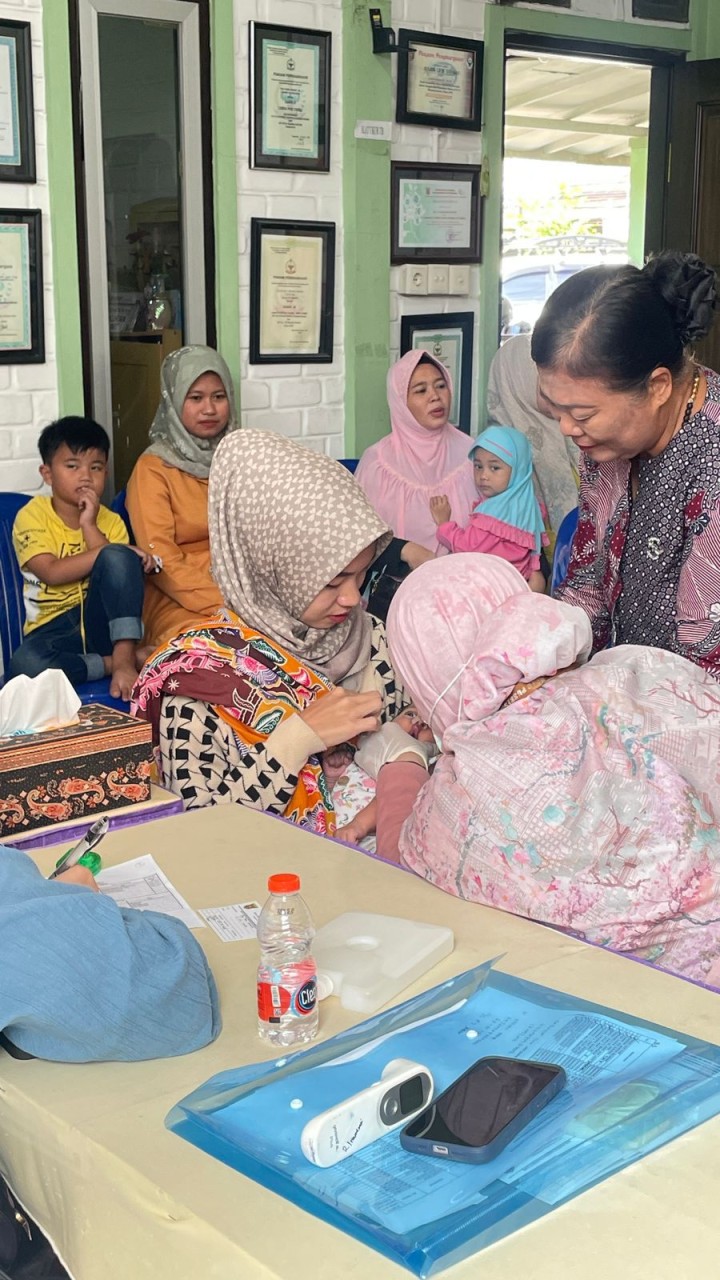 Pelaksanaan kegiatan PIN Polio Dosis tahap 1 Bulan Juli 2024