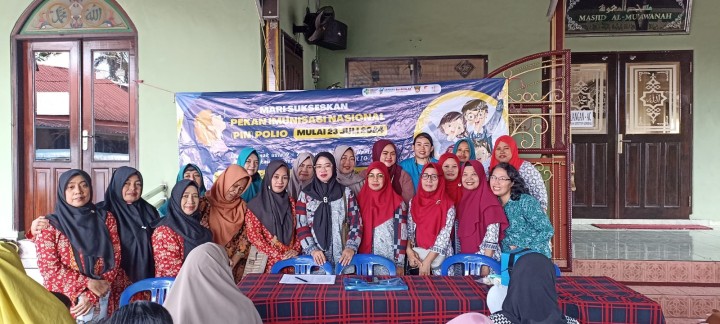 Pelaksanaan kegiatan PIN Polio Dosis tahap 1 Bulan Juli 2024