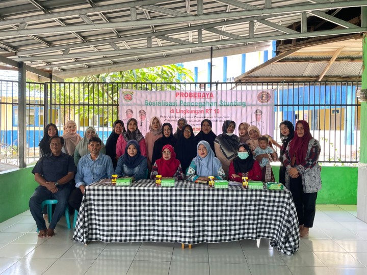 Sosialisasi Pencegahan Stunting di lingkungan Kelurahan Bugis RT. 10
