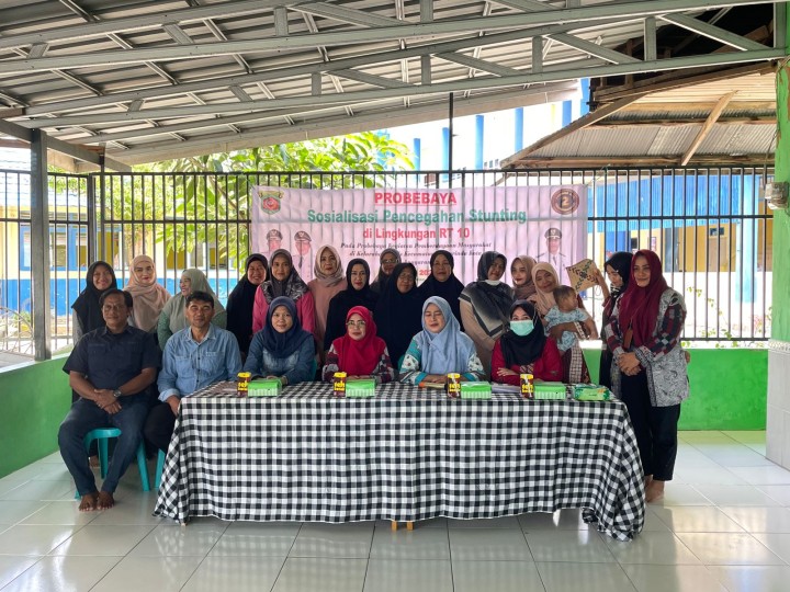 Sosialisasi Pencegahan Stunting di lingkungan Kelurahan Bugis RT. 10