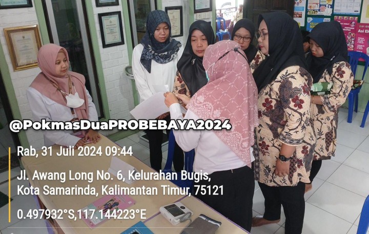 Penutupan Sosialisasi dan pelatihan 25 kompetensi Kader Posyandu di lingkungan RT 18 Kelurahan Bugis