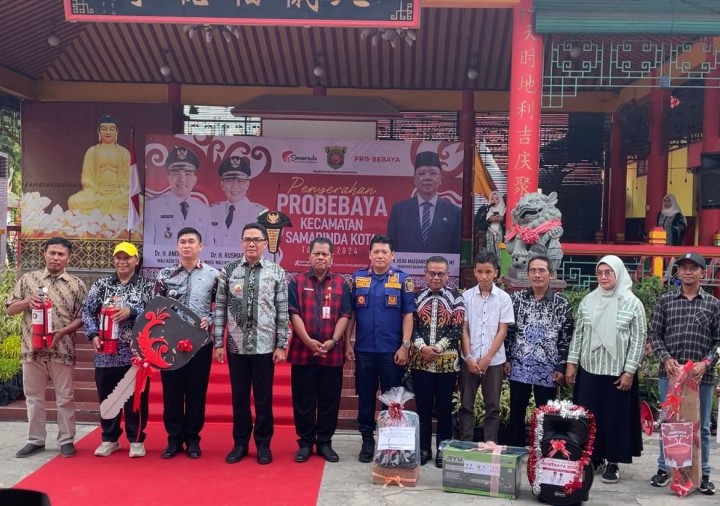 Serah Terima Kegiatan Probebaya Tahun 2024 untuk Kecamatan Samarinda Kota