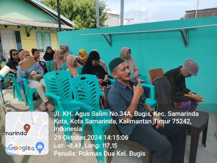 Sosialisasi Dampak Lingkungan Atas Limbah dan Pengendalian Sampah Terhadap Pekerjaan Lingkungan RT. 16 Kelurahan Bugis