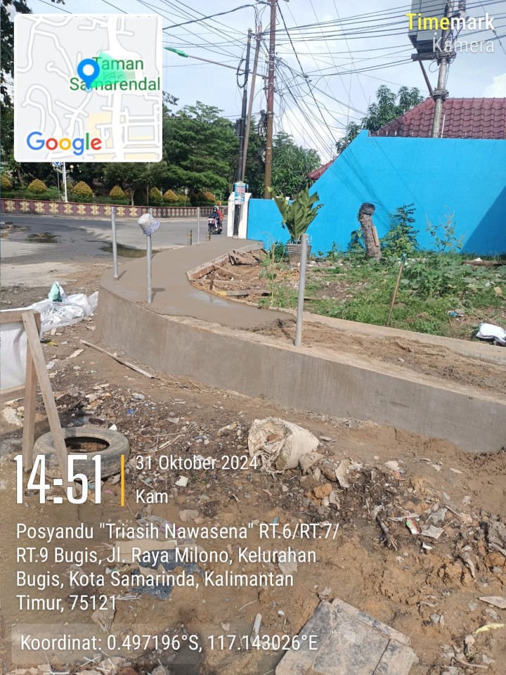 Kegiatan Penurapan Bak Sampah RT. 09 Lingkungan Kelurahan Bugis