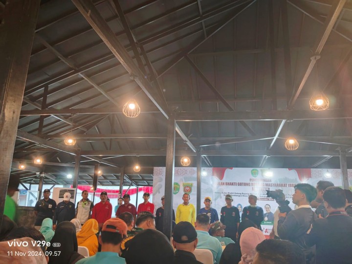 Pencanangan Bulan Bakti Gotong Royong ke-21 tingkat Provinsi Kalimantan Timur tahun 2024