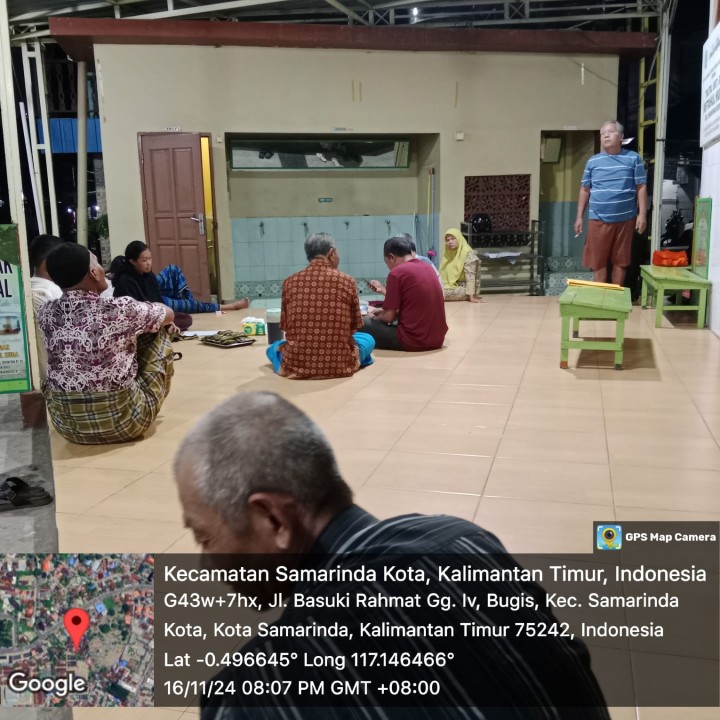 Kegiatan Rembuk Warga RT. 02 Untuk Usulan Probebaya Tahun Anggaran 2025 - 2026 dan Musrembang 2026 Kelurahan Bugis