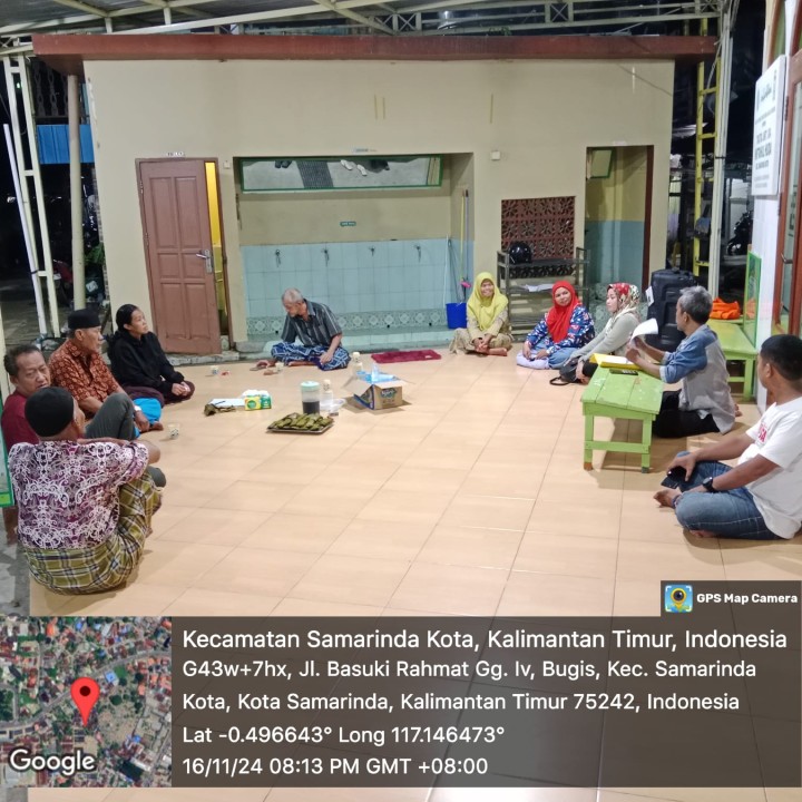 Kegiatan Rembuk Warga RT. 02 Untuk Usulan Probebaya Tahun Anggaran 2025 - 2026 dan Musrembang 2026 Kelurahan Bugis