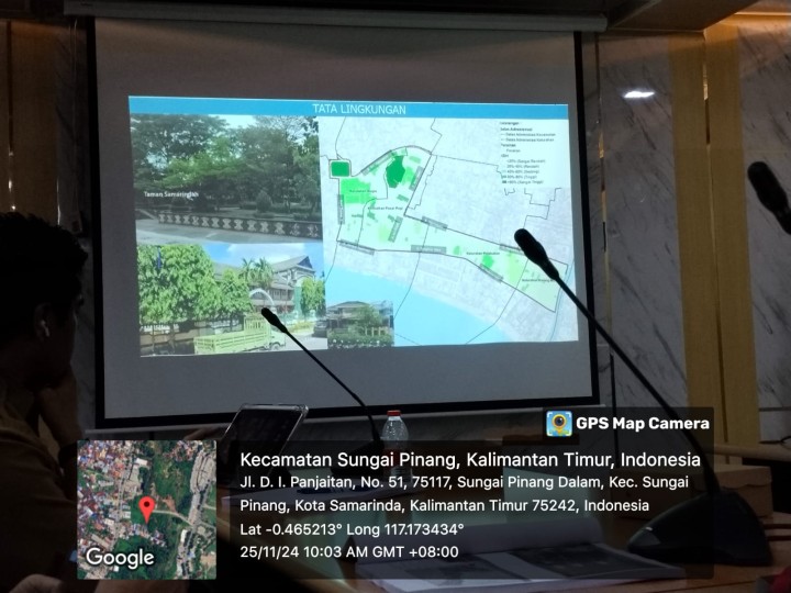 Kegiatan Forum Group Diskusi (FGD) Tentang Penyusunan Rencana Tata Bangunan dan Lingkungan Kota Samarinda