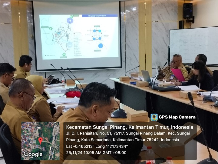 Kegiatan Forum Group Diskusi (FGD) Tentang Penyusunan Rencana Tata Bangunan dan Lingkungan Kota Samarinda